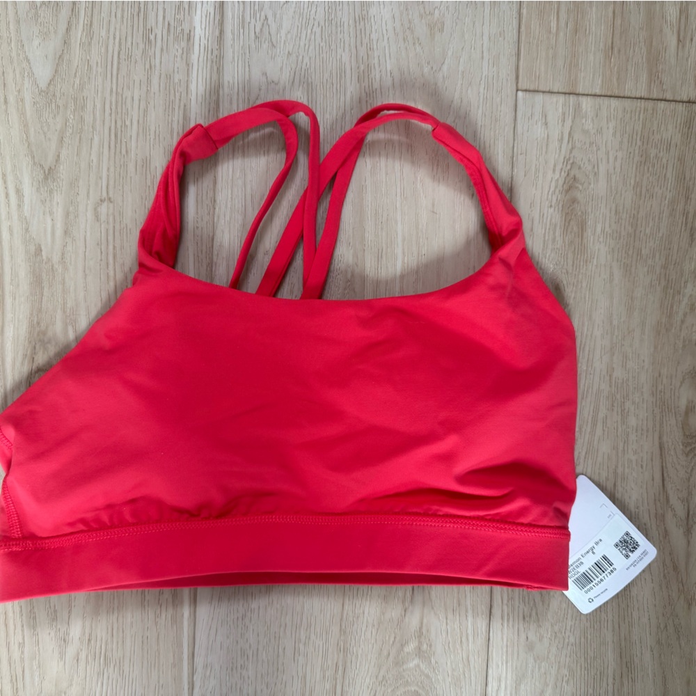 lululemon athletica Red Sports Bra